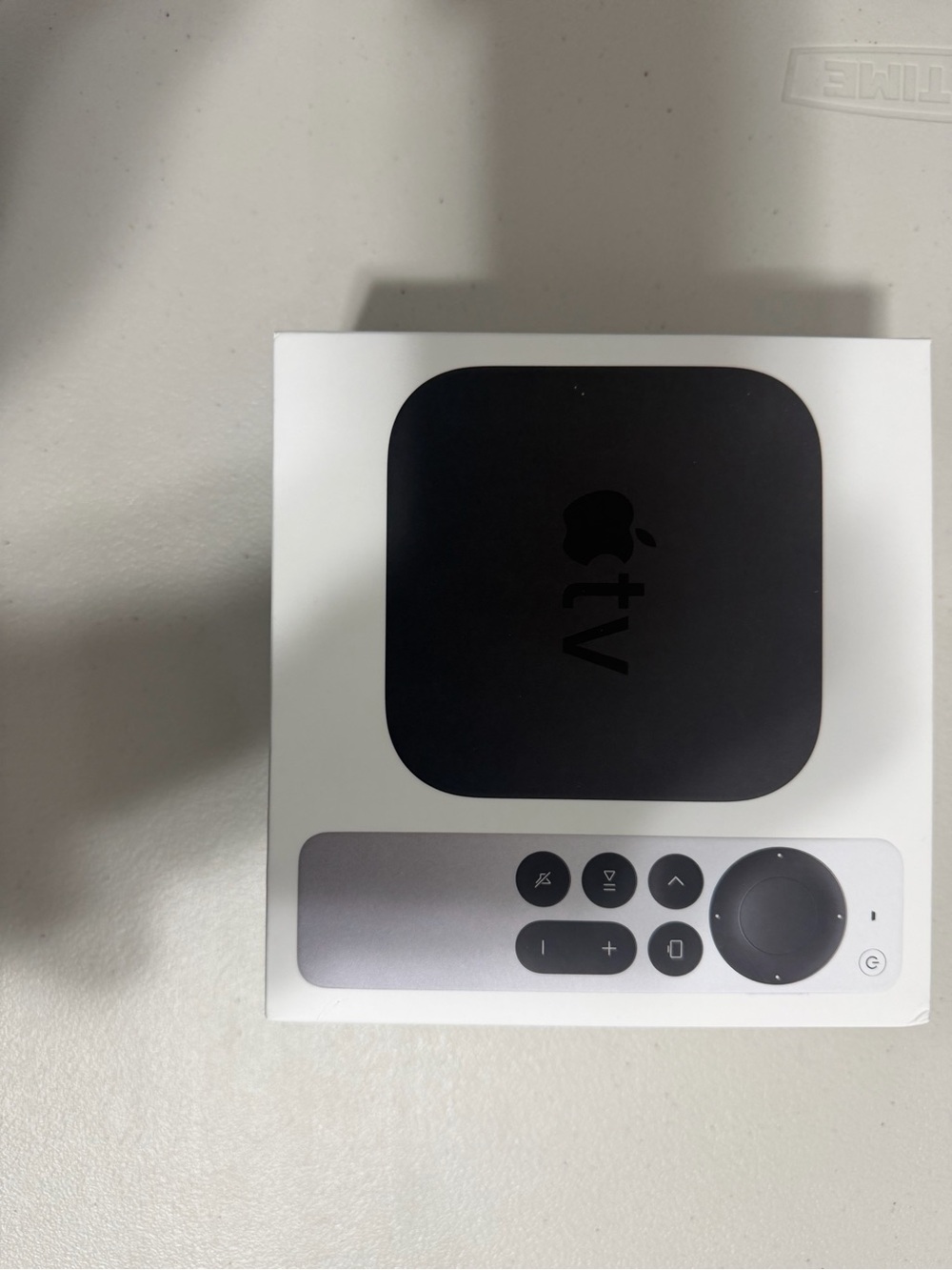 Apple TV 4K - Black Device with Silver Remote